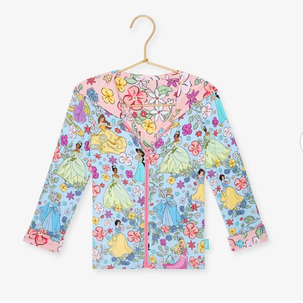 Posh Peanut Disney Princesses Reversible Long Sleeve Jacket